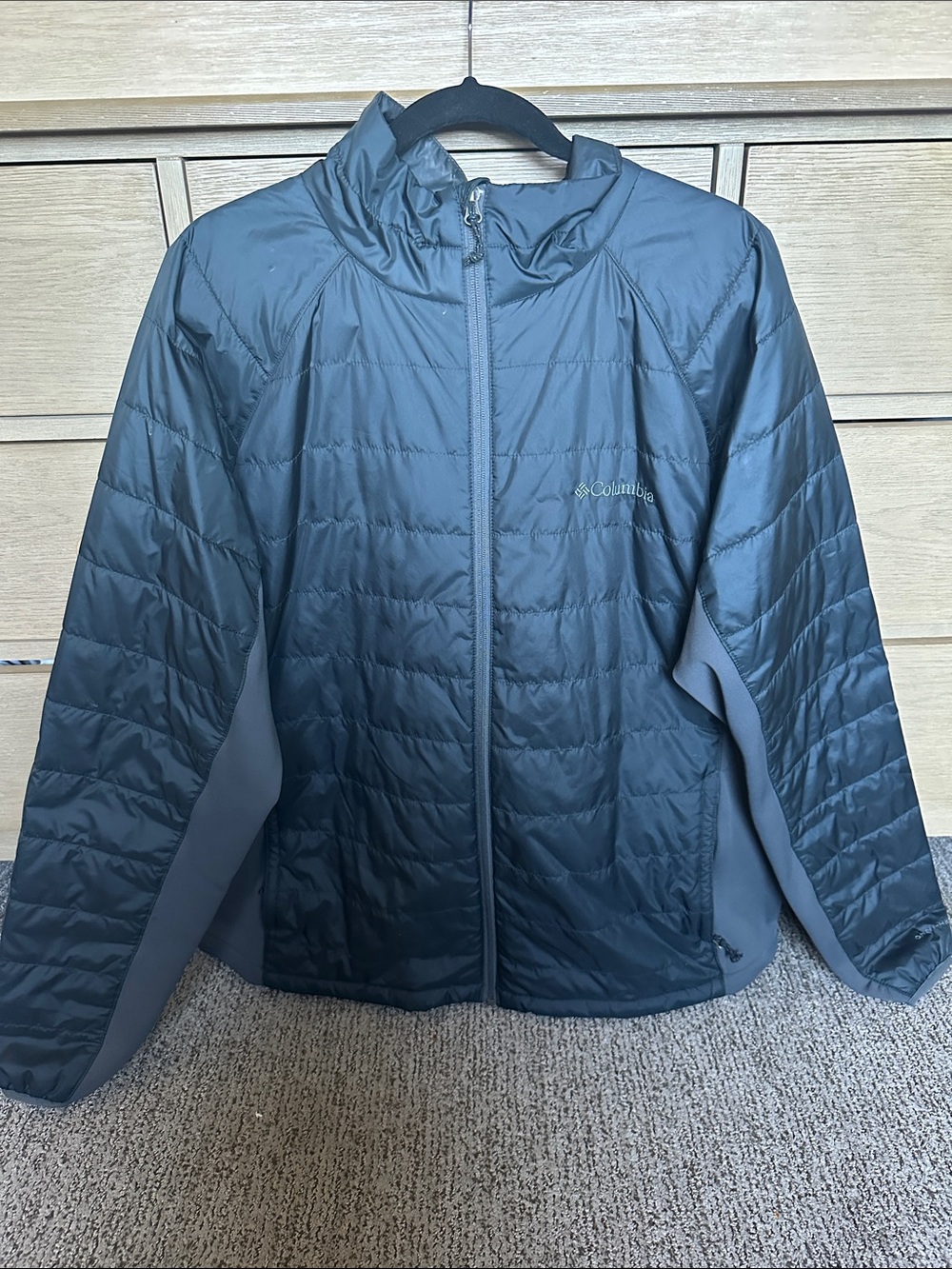 Columbia Omni-Heat Insulated Jacket Men’s XL Black Full Zip